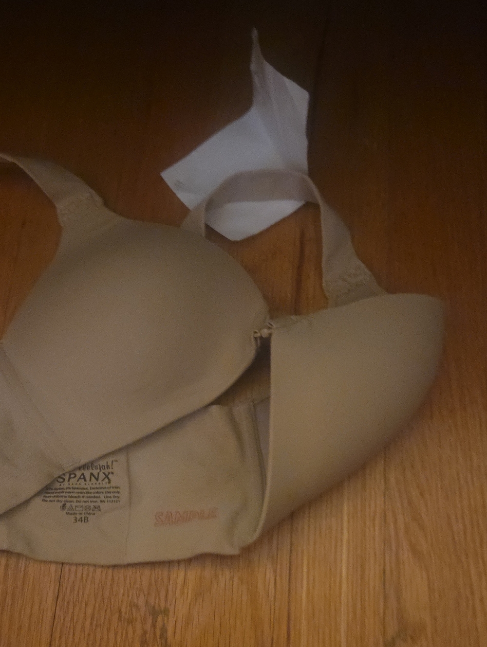 SPANX Nude Beige T-Shirt Bra - Smooth Contour